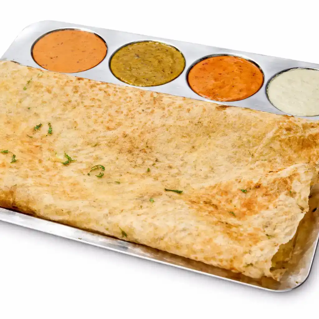 Rava Dosa at Naga's South Indian Cuisine 
